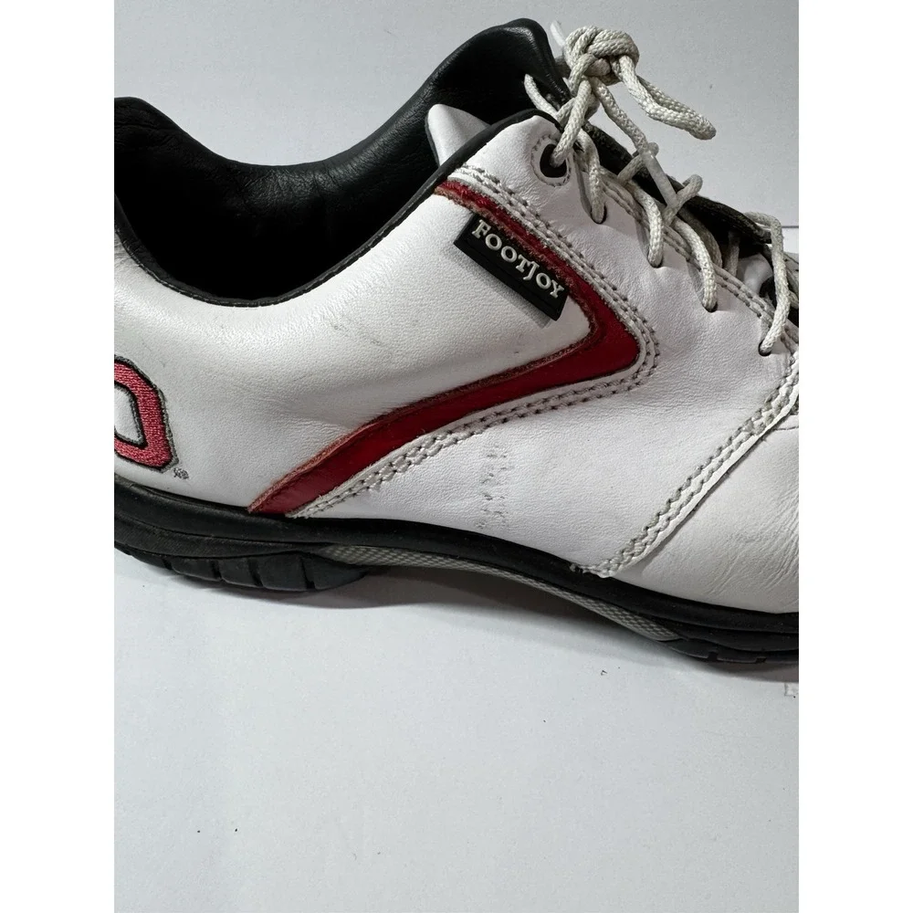 Ohio State Footjoy Contour Series Mens 54320 Size 12 Leather Golf Shoes